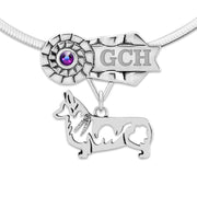 Best In Show Pembroke Welsh Corgi Necklace, Grand Champion Jewelry
