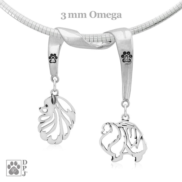 Sterling Silver Pomeranian Necklace & Gifts