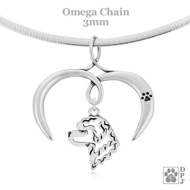 I Love My Portuguese Water Dog Necklace Jewelry