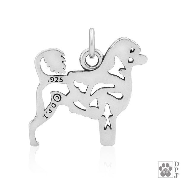 Portuguese Water Dog Necklace & Gifts in Sterling Silver