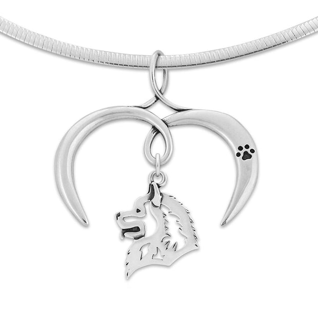 I Love My Samoyed Necklace