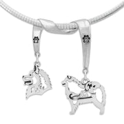 Samoyed Luxury Necklace in Sterling Silver