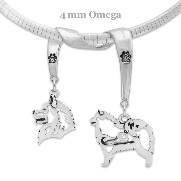 Samoyed Luxury Necklace in Sterling Silver