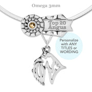 Personalized Scottish Terrier Best In Show Necklace, Custom NOC Jewelry