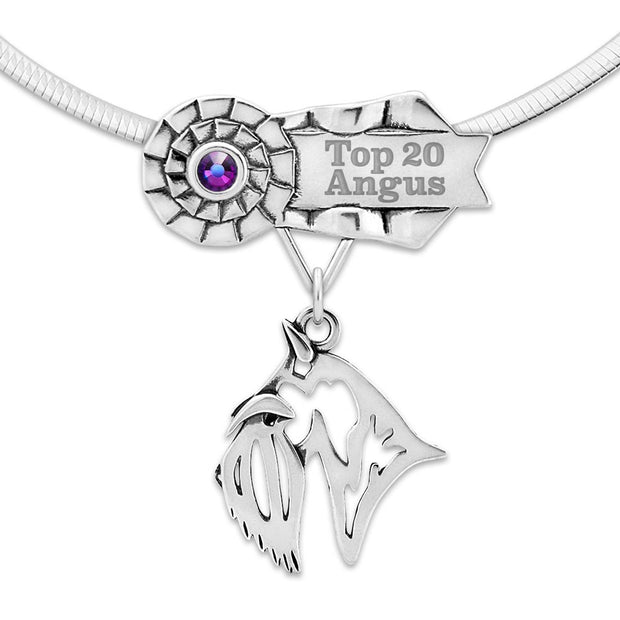 Personalized Scottish Terrier Best In Show Necklace, Custom NOC Jewelry
