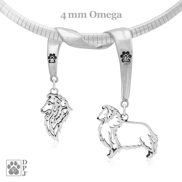 Sterling Silver Shetland Sheepdog Necklace & Gifts
