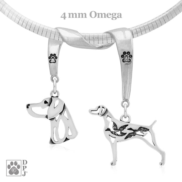 Sterling Silver Weimaraner Necklace & Gifts