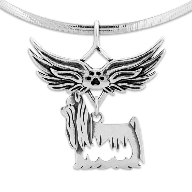 Yorkshire Terrier Remembrance Necklace
