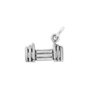 Agility Jump Necklace Pendant In Sterling Silver