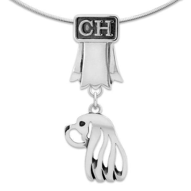 Personalized Champion Necklace In Sterling Silver