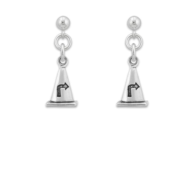 Rally Cone Earrings In Sterling Silver