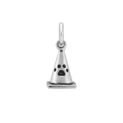 Rally Cone Pendant In Sterling Silver