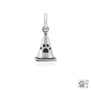 Rally Cone Pendant In Sterling Silver