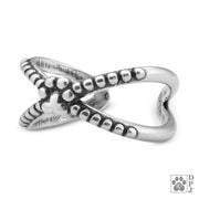 Sterling Silver Trendy Pup Toe Ring