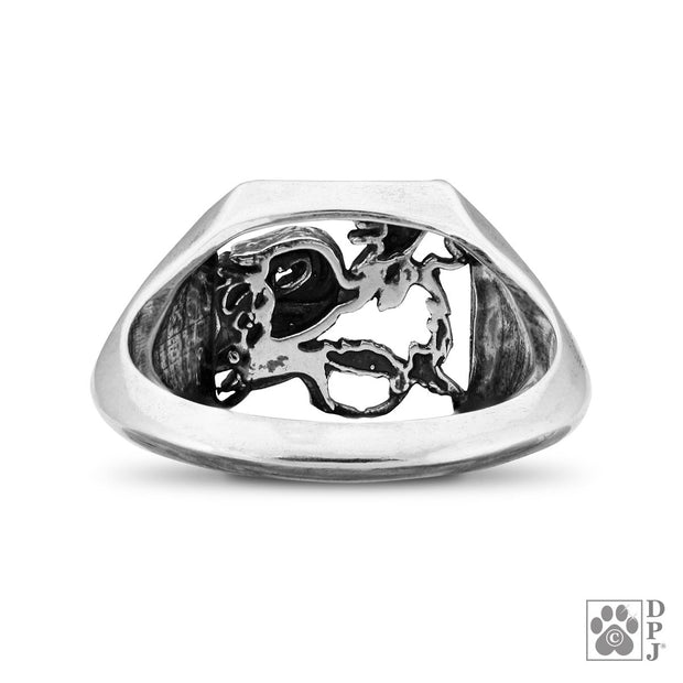 Sterling Silver Papillon Ring