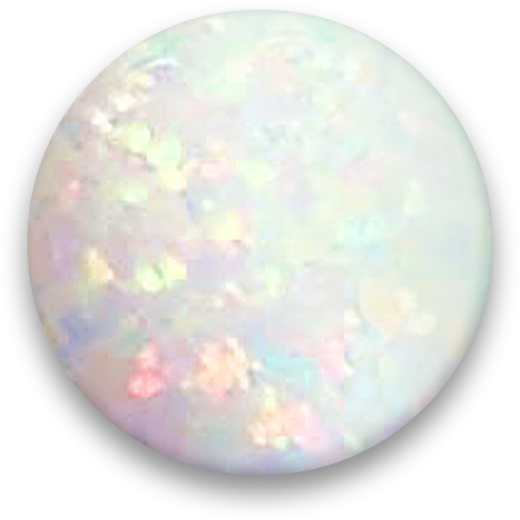 8mm White Fire Opal