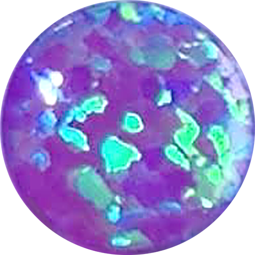 8mm Purple Opal