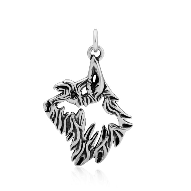 Berger Picard Pendant Head Design in Sterling Silver.