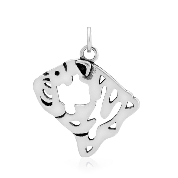 Bulldog Necklace in Sterling Silver