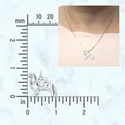 Cavalier King Charles Spaniel Necklace Jewelry in Sterling Silver