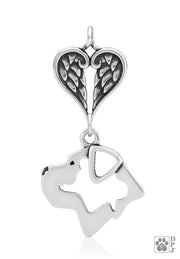 Cane Corso Angel Jewelry & Gifts, Personalized Sympathy Necklace