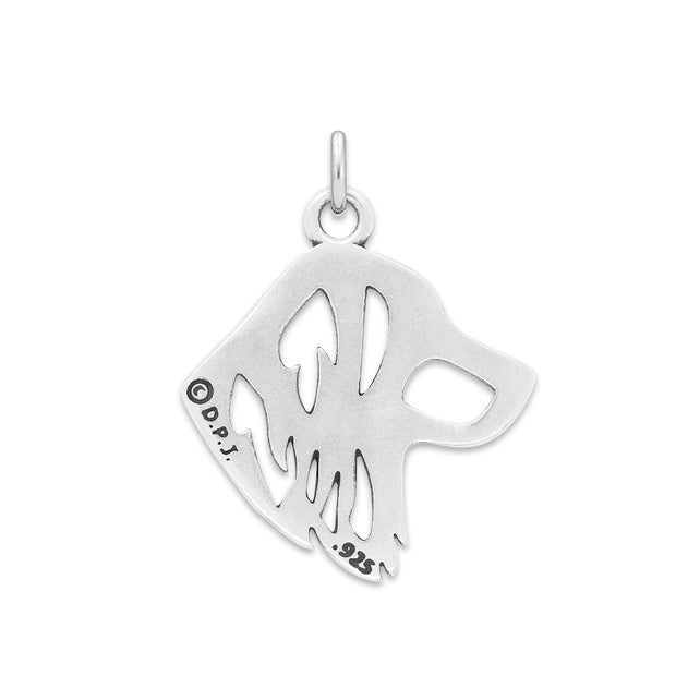 Nederlandse Kooikerhondje Necklace in Sterling Silver