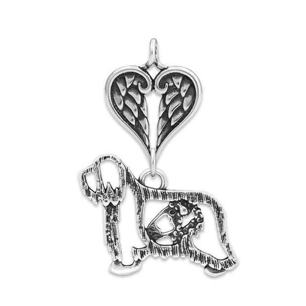 Personalized Bearded Collie Memorial Jewelry