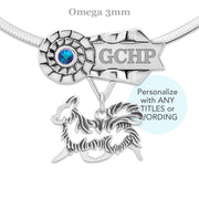 Custom Chihuahua Best In Show Ribbon Necklace, GCHP Jewelry