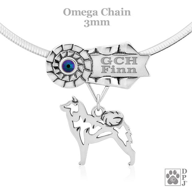 Best In Show Shiba Inu Necklace Pendant, Grand Champion Dog Gifts