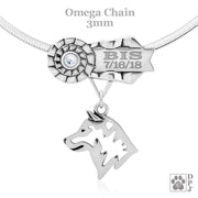 Shiba Inu Best In Show Necklace & Jewelry, Custom Dog Title Gifts, Personalized Dog Title Jewelry