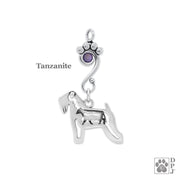 Crystal Soft Coated Wheaten Terrier w/Cow Necklace, Body
