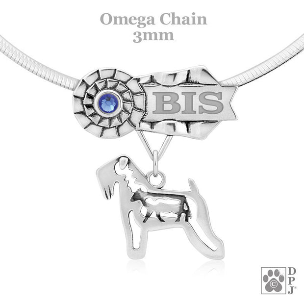 Best In Show Soft Coated Wheaten Terrier Necklace Pendant, Grand Champion Dog Gifts