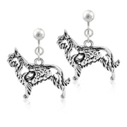 Sterling Silver Berger Picard Earrings