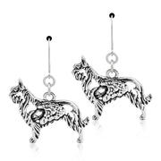 Sterling Silver Berger Picard Earrings