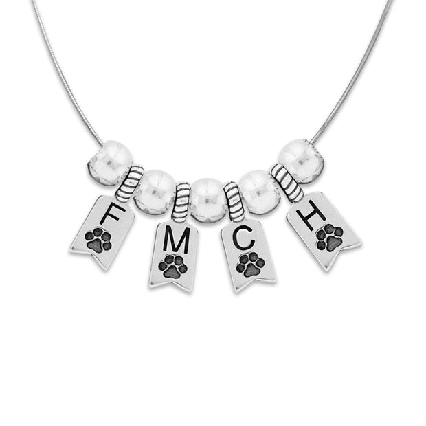 Sterling Silver Flyball Master Champion Necklace, Flyball Jewelry