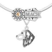 Personalized Nederlandse Kooikerhondje MACH Necklace, Best In Show Jewelry