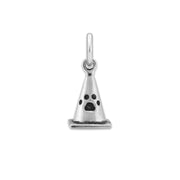 Rally Cone Pendant In Sterling Silver