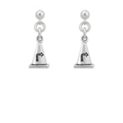 Rally Cone Earrings In Sterling Silver