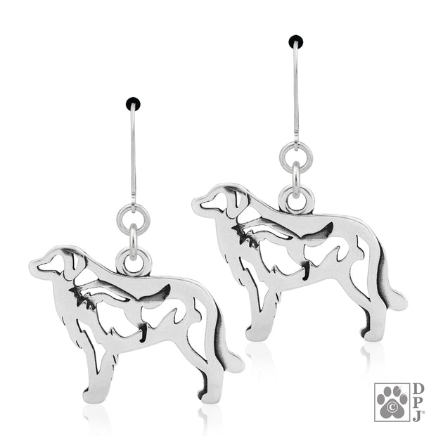 Great Pyrenees earrings in sterling silver on leverbacks. Top rated Great Pyrenees gifts