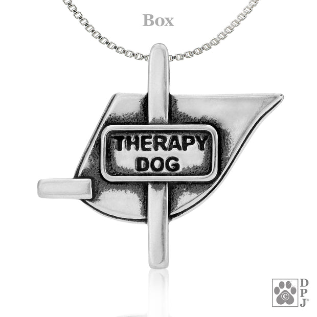 Personalized  Therapy Dog Vest, Pendant