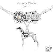 Best In Show Whippet Necklace Pendant, Grand Champion Dog Gifts