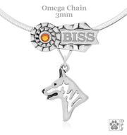 “White Shepherd ” Best in Show Jewelry in sterling silver, Best In Show White Shepherd gifts 
